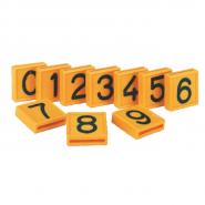 Nummernblock gelb           