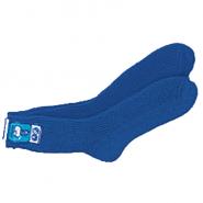 Schafwollsocke Gr. 45/46, blau           