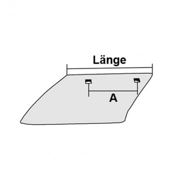 Düngereinlegerschar p. f. Lemken 3363721, S190, links           