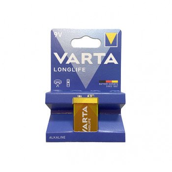 Varta Longlife Batterie Alkaline 6LR61, 9V-Block           