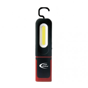 Wiederaufladbare magnetische LED Mini-Handtaschenlampe           