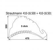 Ladewagenmesser p. f. Strautmann 410.18.500