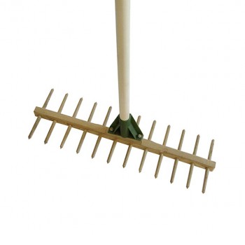 Holzharke doppelseitig 12 Zinken Holzharke doppelseitig 12 Zinken