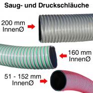 PVC Saug- und Druckschlauch "Cobisuperflex" + "Arizona",  51–200 mm           