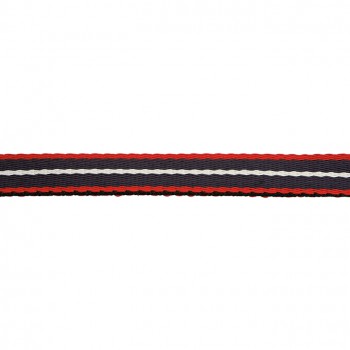 Nylonhalfter "Softra", rot/blau/weiß Nylonhalfter "Softra", rot/blau/weiß