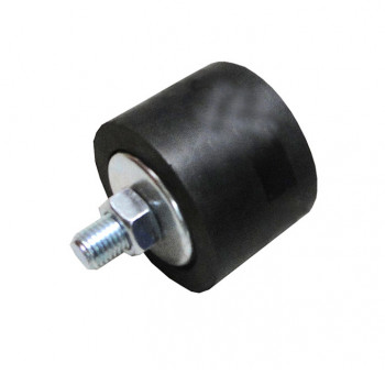 Stützrolle gummiert, 75 x 50 mm, mit Bolzen, p. f. Grimme Stützrolle gummiert, 75 x 50 mm, mit Bolzen, p. f. Grimme