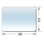 Ersatzglas für Spiegelkopf "SK 300, 301, 320"