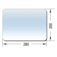 Ersatzglas für Spiegelkopf "SK 290"           