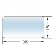 Ersatzglas für Spiegelkopf "SK 370"