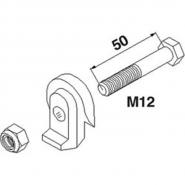 Befestigung p. f. Stoll, M12 x 50 mm           