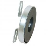 Magnet mit Stahlkappe und Universalhalter (einfach)           