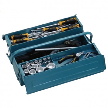 Werkzeugkasten mit Werkzeugsortiment, 83-teilig           