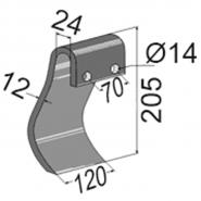 Schlegelmesser p. f. Dücker 945000555