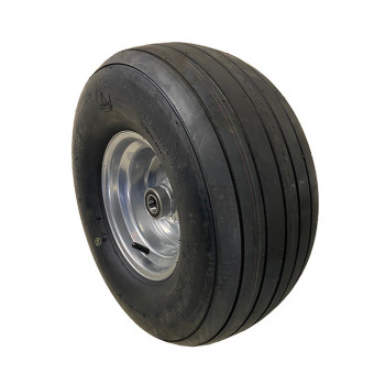 Heuwender-Luftrad 18X8.50-8, 4PR, Profil Rille auf Stahlfelge           