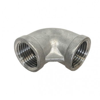 Fitting Edelstahl V2A, Winkel 90°, 1", 2x IG Fitting Edelstahl V2A, Winkel 90°, 1", 2x IG