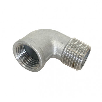 Fitting Edelstahl V2A, Winkel 90°, 1", IG x AG Fitting Edelstahl V2A, Winkel 90°, 1", IG x AG
