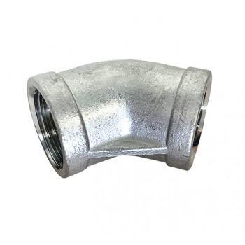 Fitting Edelstahl V2A, Winkel 45°, 3/4", 2x IG