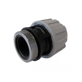 PE-Anschluss-Verschraubung Kunststoff, 50 mm x 1 1/2" IG PE-Anschluss-Verschraubung Kunststoff, 50 mm x 1 1/2" IG