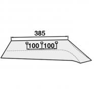 Schnabelschar p. f. Vogel + Noot 16", WS400, links           