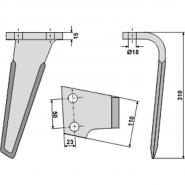 Kreiseleggenzinken p. f. Sicma RH-85-R, rechts           