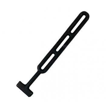 Gummistroppen 285 mm, schwarz           