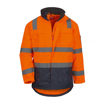Warnschutz-Parka Motion Tex Viz, Leuchtorange           