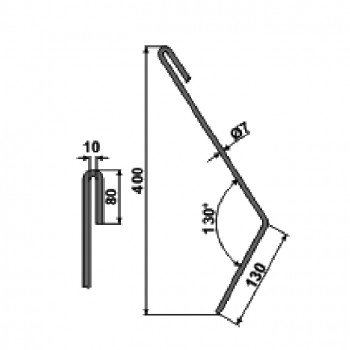 Saatstriegelzinken p. f. Amazone 3742300           