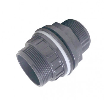 PVC-Durchführung 50 mm x 2" x 2" PVC-Durchführung 50 mm x 2" x 2"