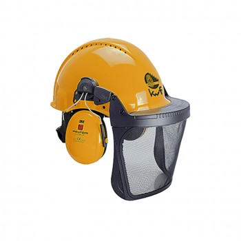 Kopfschutz-Kombination "G22d", orange Kopfschutz-Kombination "G22d", orange