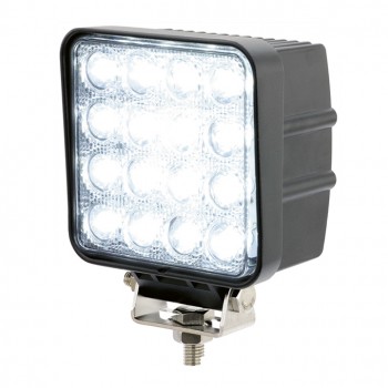 LED Arbeitsscheinwerfer eckig, 48W, 3300 Lumen           