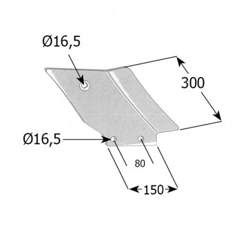 Gegenzinken p. f. Quivogne ALT, SS00015, links           