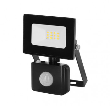 LED-Wandstrahler 10W, mit Bewegungsmelder           