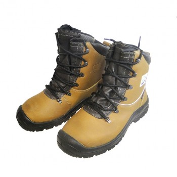 Schnittschutz-Lederstiefel "Stabilius" S2, Gr. 40           