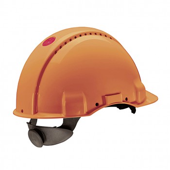 Schutzhelm "G3000M" Uvicator mit Ratschensystem, orange           