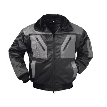 Pilotenjacke Askim, Schwarz           