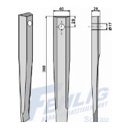 Zinken für Pendelegge p.  f.  Kuhn 528-02000           