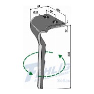 Kreiseleggenzinken p. f.  Maschio 36100160, links           