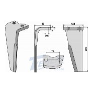 Kreiseleggenzinken p. f. Niemeyer 034577, links           
