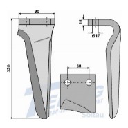 Kreiseleggenzinken p. f. Muratori RH-FRB-03L, links           