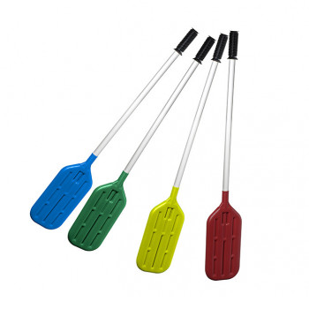 Treibpaddel mit Kunststoffstiel, in 4 Farben           