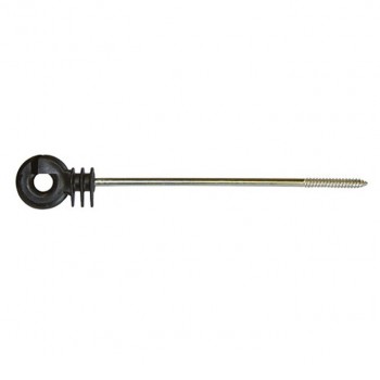 Langstiel-Ringisolator, mit gerader 20 cm Stütze Langstiel-Ringisolator, mit gerader 20 cm Stütze