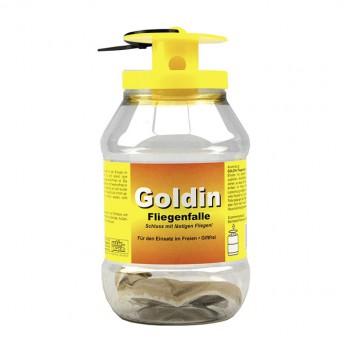 "Goldin" Fliegenfalle, giftfrei