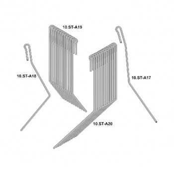 Striegelzinken-Satz-Exaktstriegel III, p. f. Amazone Striegelzinken-Satz-Exaktstriegel III, p. f. Amazone