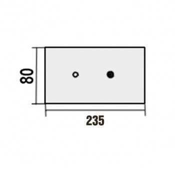 Anlagenschoner lang, p. f. Kverneland, 073614 F, wendbar           