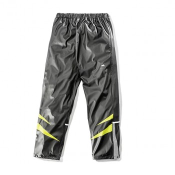 PU-Regenhose "Ultra", Schwarz/Lime