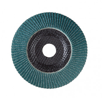 Fächerschleifscheibe für Edelstahl, 125 mm           