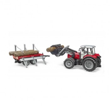 Massey Ferguson 7480 mit Frontlader           