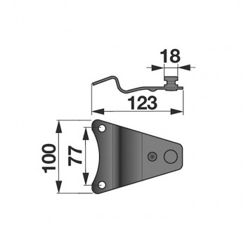 Messerhalter p. f. PZ-Vicon TF012           