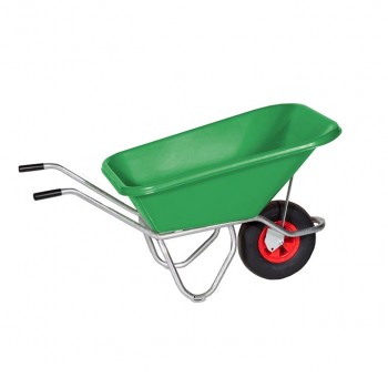 Einrad-Schubkarre "PE 215-1", Kunststoff, grün           