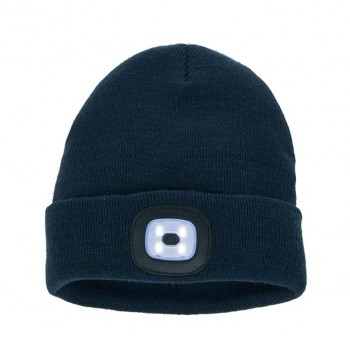 LED-Mütze, navy-blau           